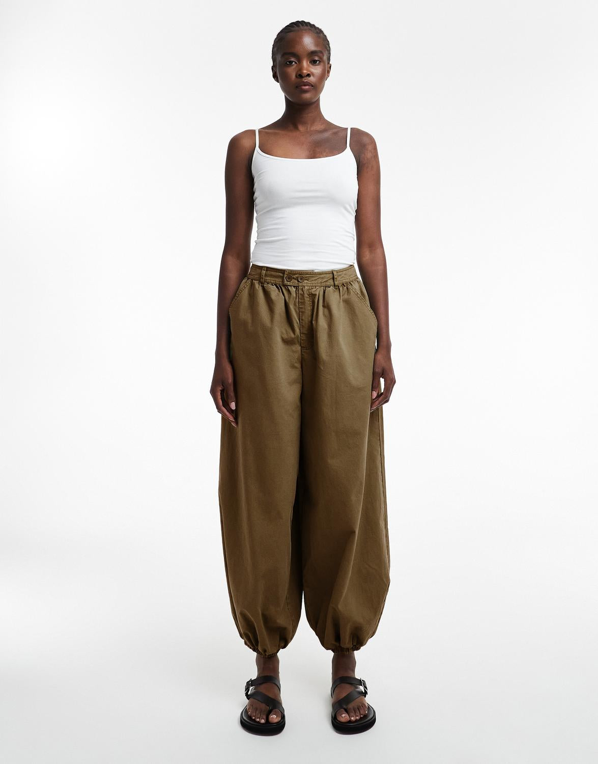 TSMILA Trousers - Chocolate Brown